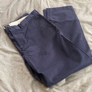 Brand new J. Crew blue chinos 36x32